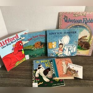 Vtg Classic Kids Book Bundle